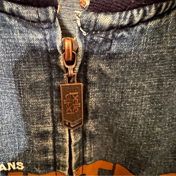 Pelle Pelle Men’s Y2K Full Zip Denim Jacket - Picture 4 of 4